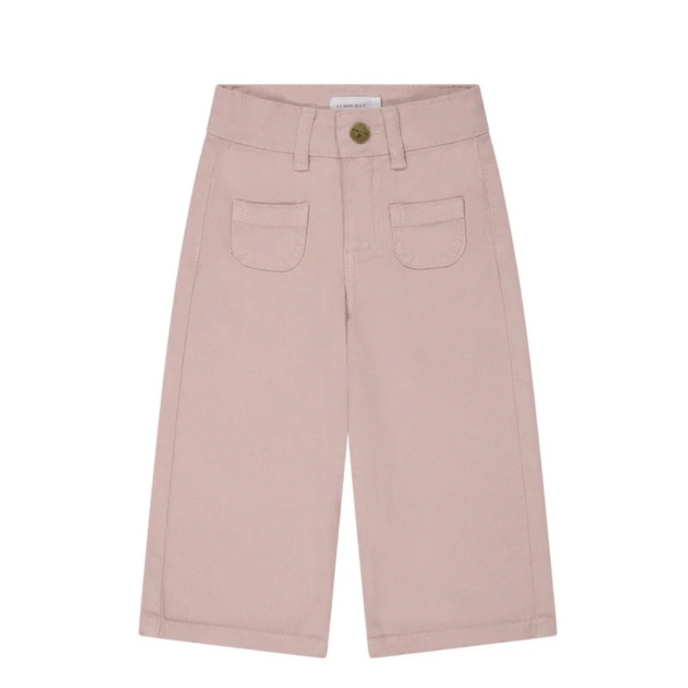 Jamie Kay Pink Denim Flared Pants 2T